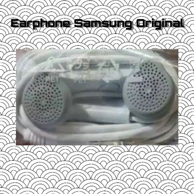 Headset Earphone Samsung Original Jack 3,5 inch Made in Indonesia