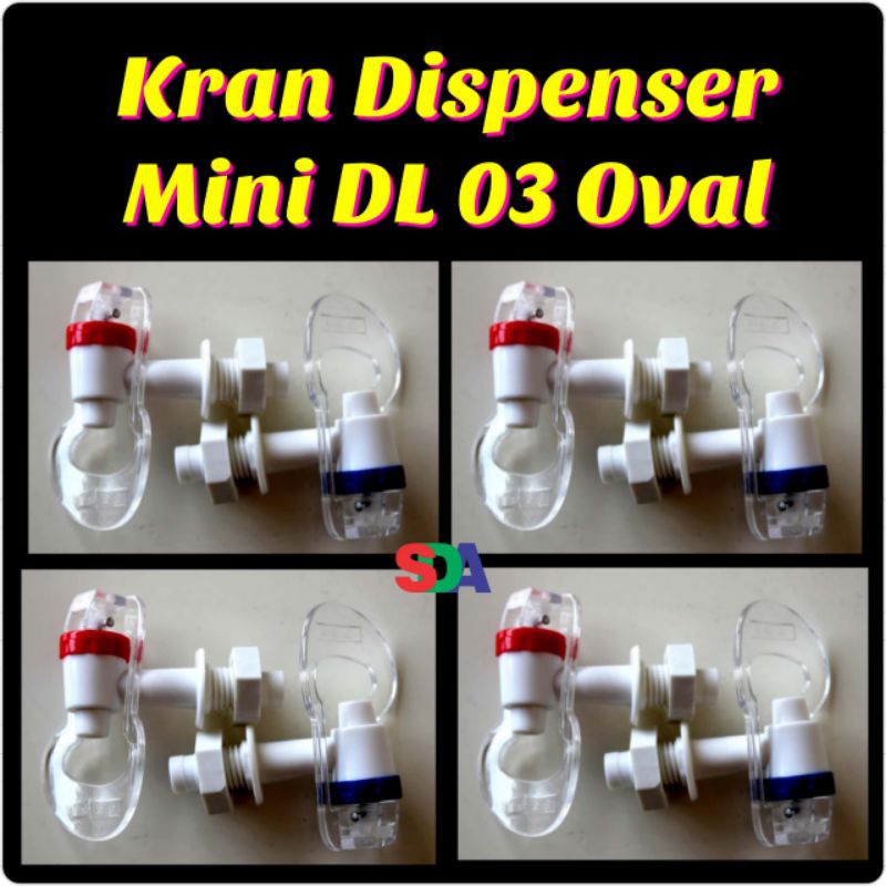 Kran Dispenser / Galon Mini 03 Oval