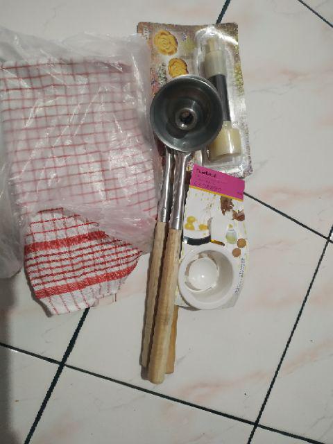 3 Pcs Centong Cetakan Donat Cair 9cm