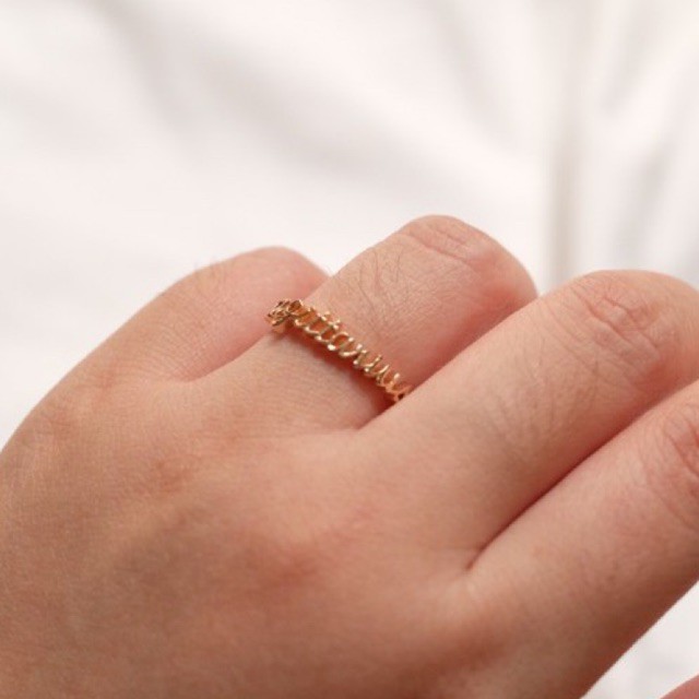 Ark.co - CINCIN Astrological / zodiac huruf letter ring