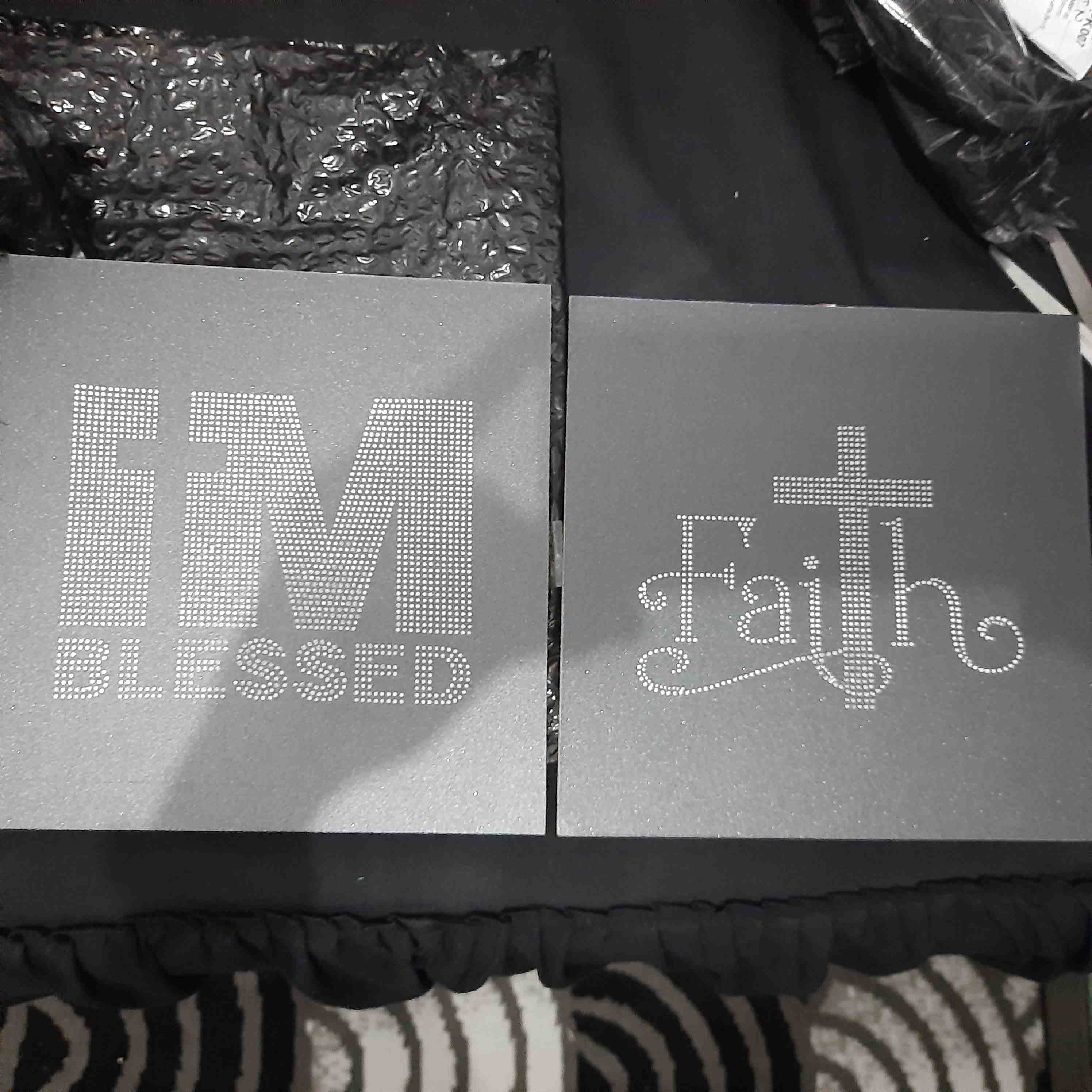 Hiasandinding/rohani/kristen/katolik/bibleverse/dekorasi/pajangan/posterkayu