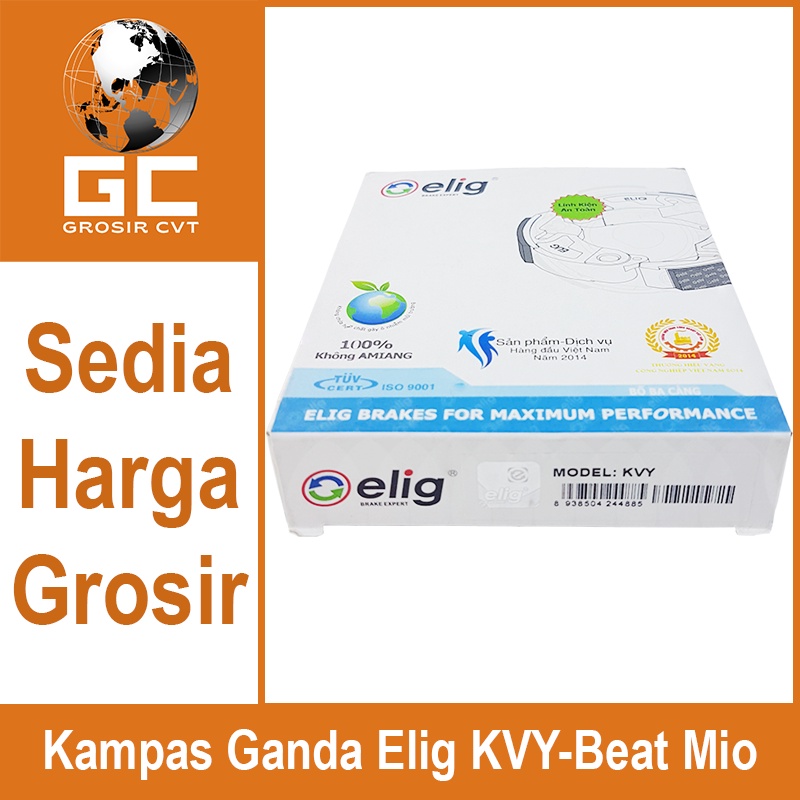 Kampas Ganda Kopling Beat Scoopy Spacy Mio Sporty Smlie Soul Kymco Nex 110 115 KVY(P) elig