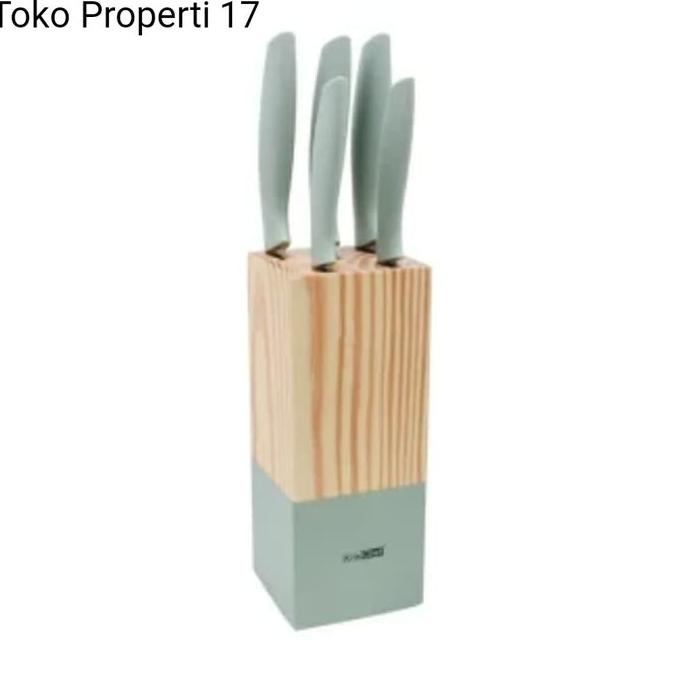 

Krischef Set Pisau Dapur 5 Pcs - Turquoise Jo703Yn6Ol