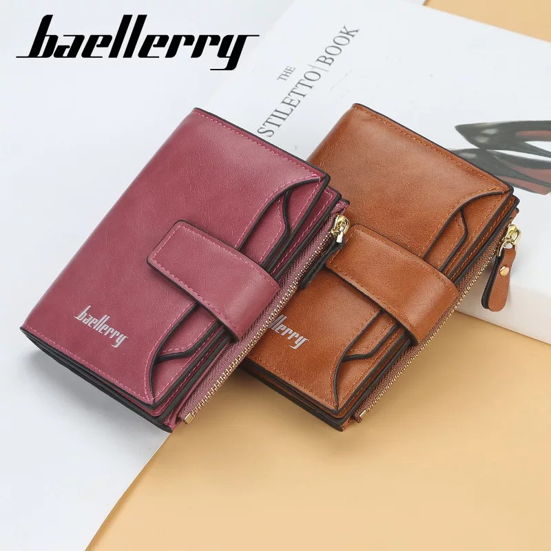 Dompet Lipat Kecil Wanita Cewek Import Branded Cantik Dompet Korea Cewe Pendek D14