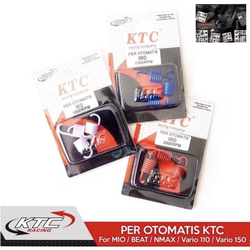 Per Kampas Ganda Racing Original KTC