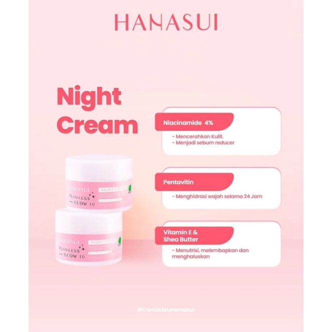 ☀️cahaya acc☀️Hanasui skincare glow squad