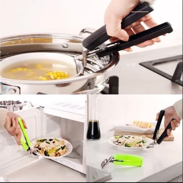 penjepit panci mangkok piring pegangan anti panas ok  good quality