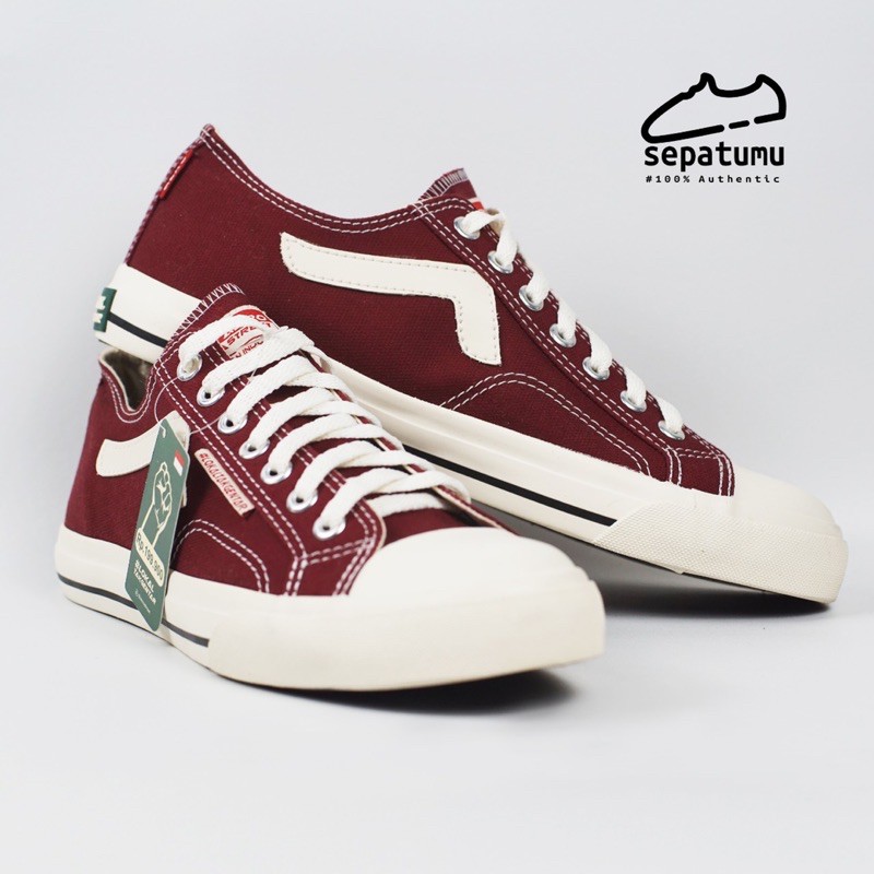 Aerostreet Jhosse Low Maroon