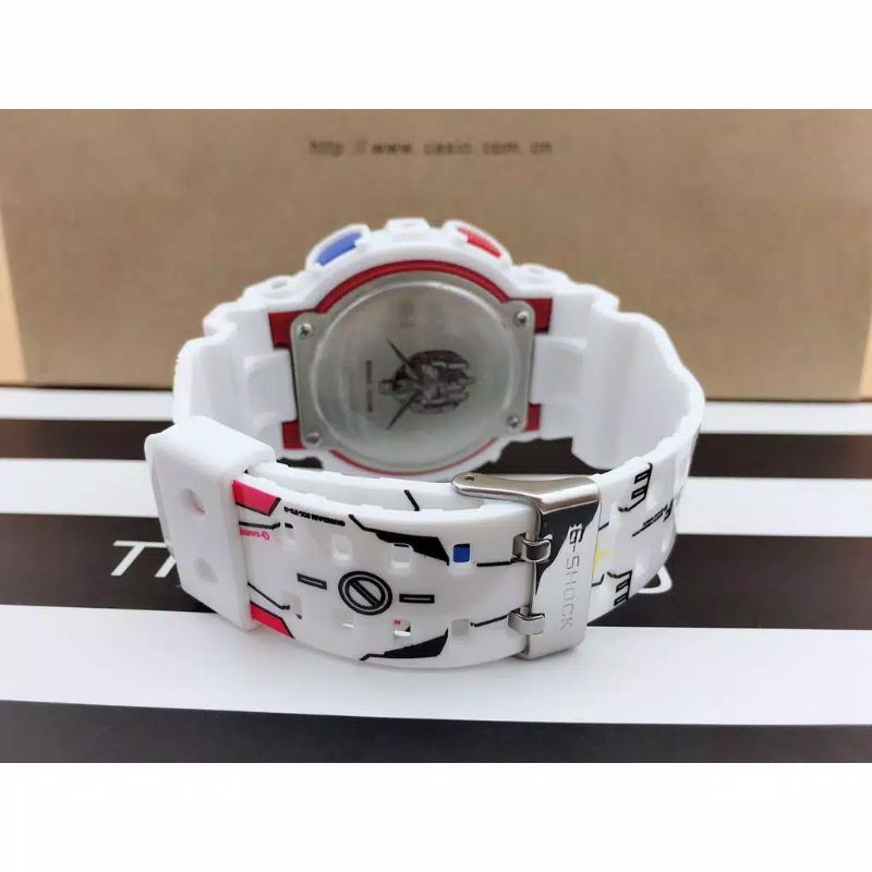 Casio G-Shock X Gundam’s 40th Anniversary Jam Tangan Anime GShock GA-110-TR7APRGD-RX782 GA110 Limited Edition