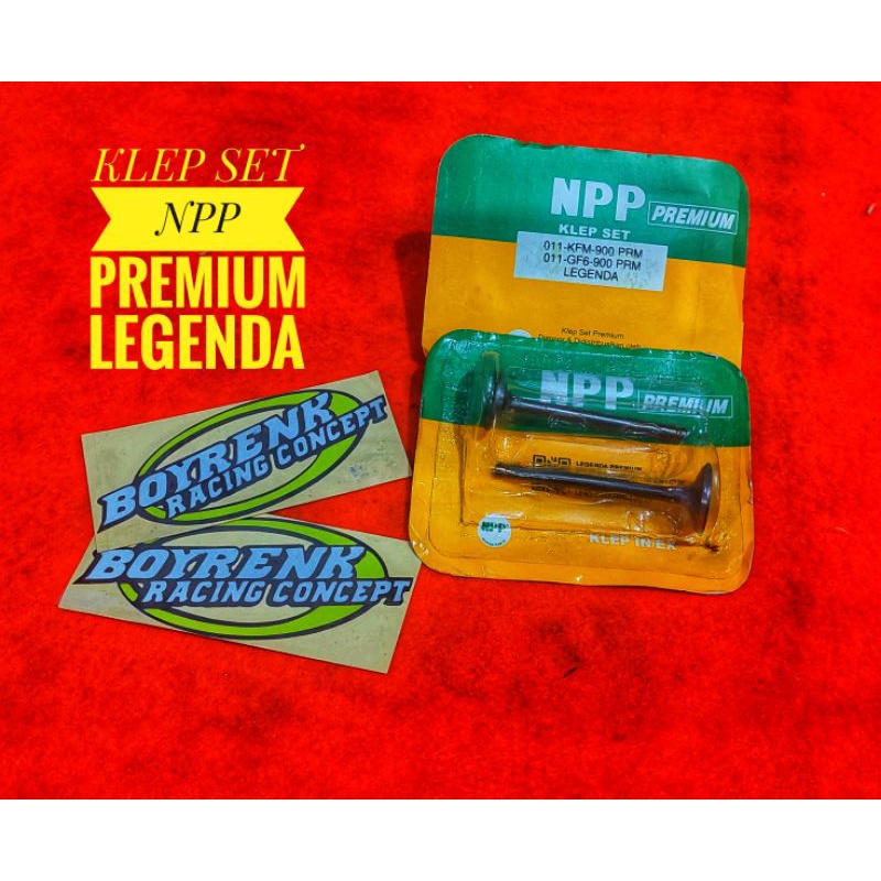 KLEP SET / PAYUNG KLEP HND LEGENDA SET IN EX NPP PREMIUM - BOYRENK RACING