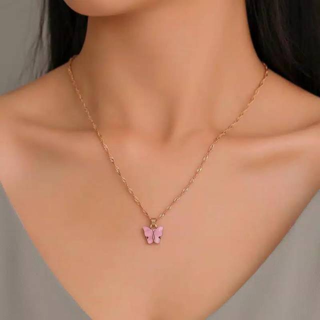 Kalung part 1 / Kalung Kupu / Kalung Kupu-Kupu / Kalung Butterfly / Kalung Cewek / Kalung Cantik BZO