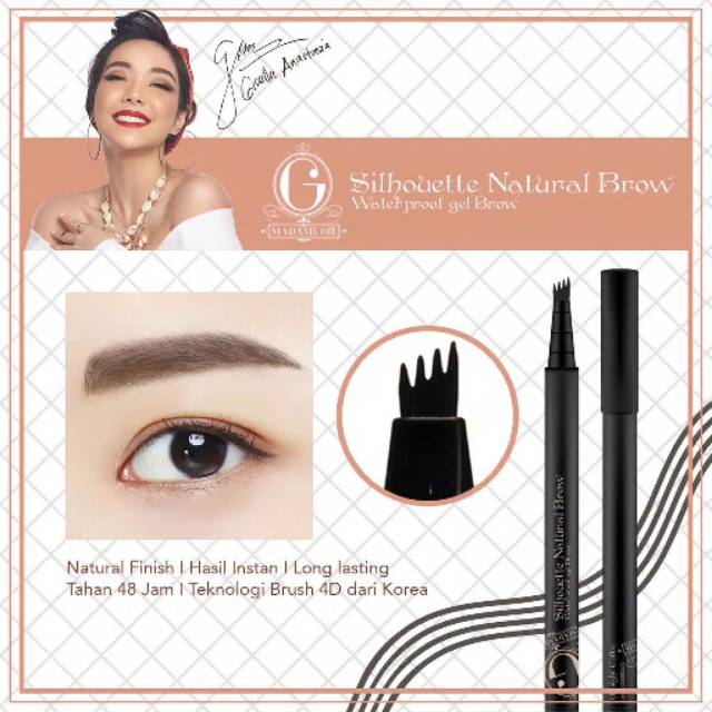 Madame Gie Silhouette brow pen