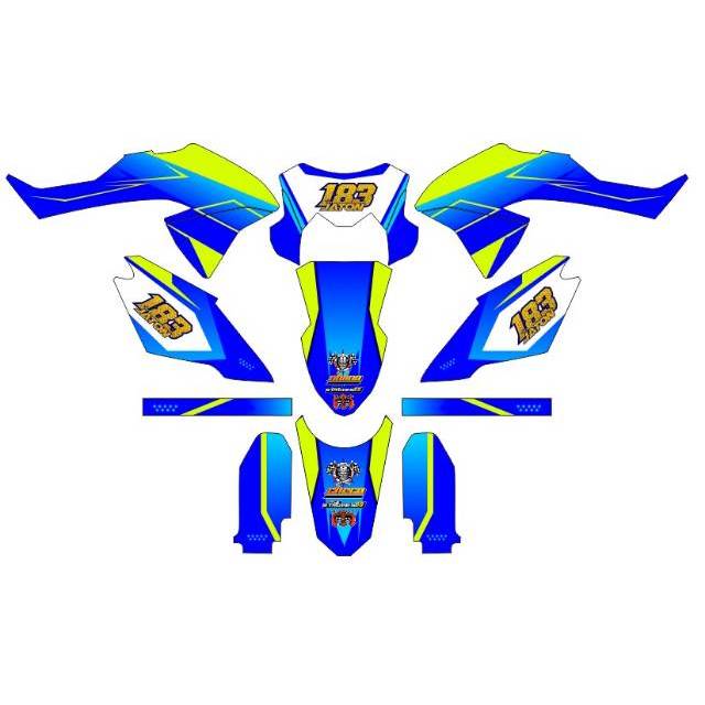 Dtracker decal full body free custom