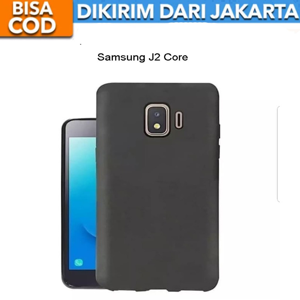 SoftCase Black Matte for Samsung Galaxy J2 Core