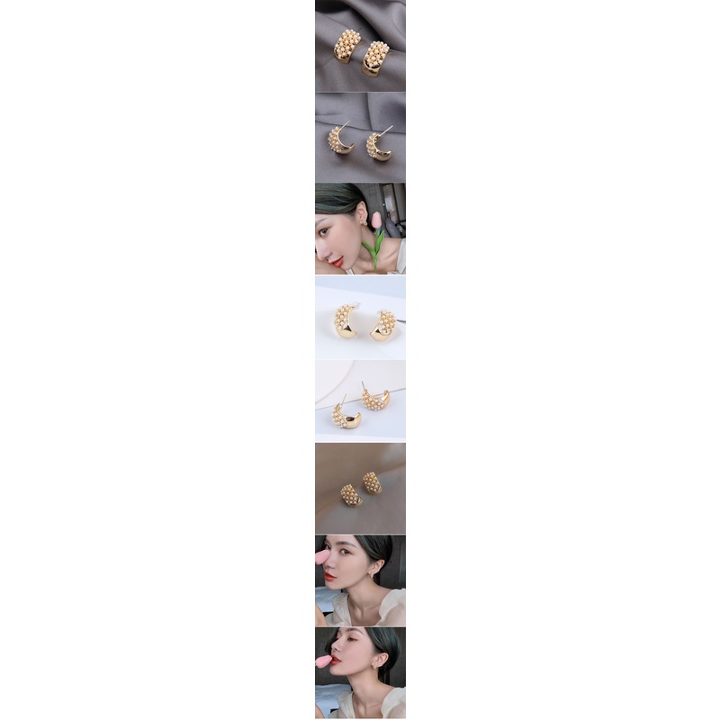 925 jarum perak geometris diamond online influencer fashion merek besar anting-anting anting-anting