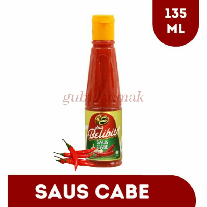 

[PROMO] DUA BELIBIS SAUS CABE 135 ML EXPIRED DATE NOV 2023