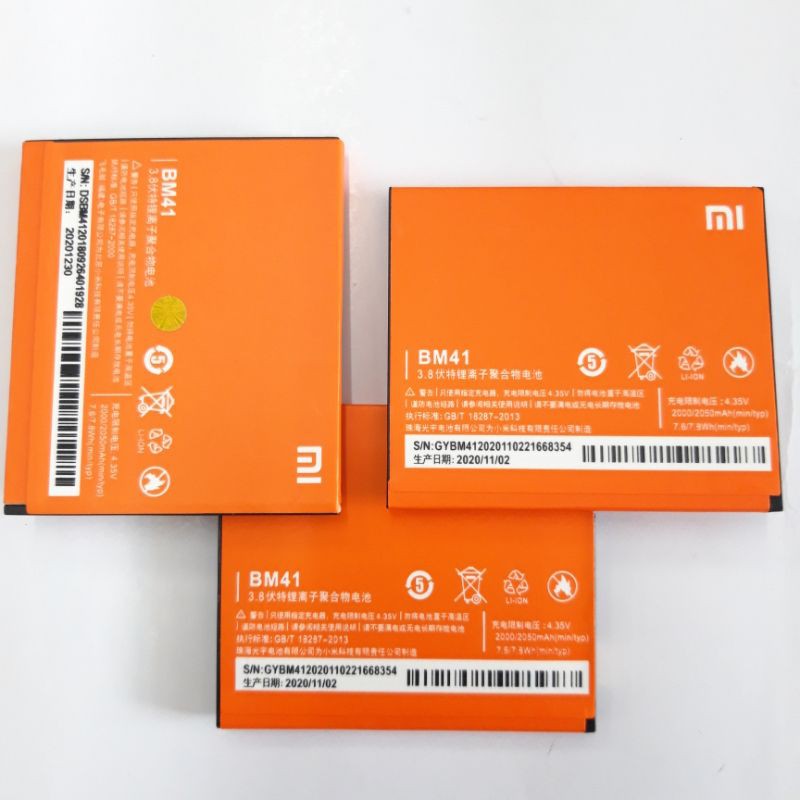 Battery Baterai Redmi 1 Redmi 2 BM40 BM41 BM44