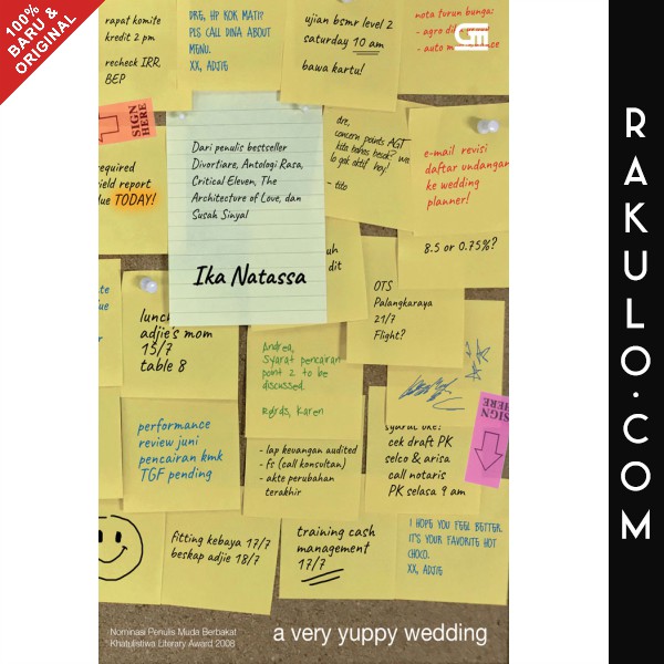 

Buku A Very Yuppy Wedding - Cover Baru 2018 by Ika Natassa Gramedia