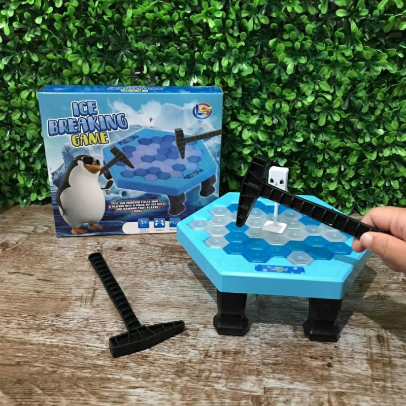 marvelashop MAINAN ANAK PINGUIN PENGUIN PUKUL PRANK TRAP ICE BREAKING GAME