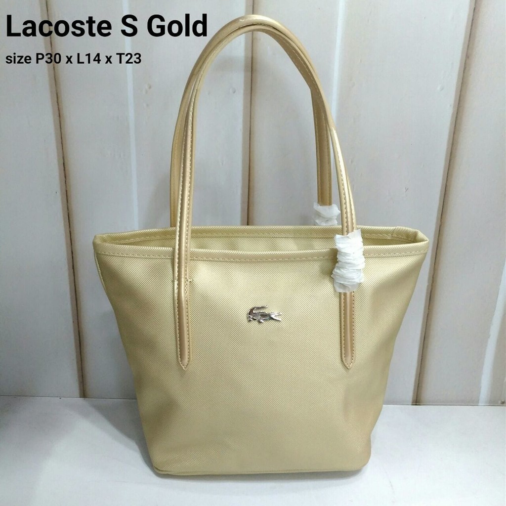 PALING MURAH Tas Totebag Lacoste Model Perahu Premium Tas Wanita Tas Import
