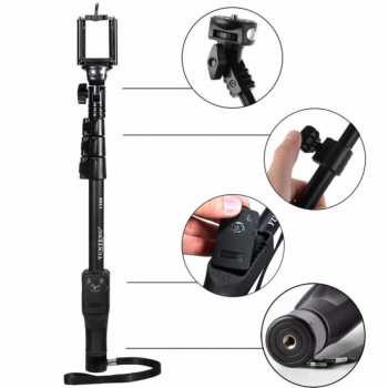 YUNFENG 1288 Tongsis Monopod Selfie Stick Wireless Bluetooth