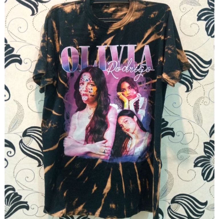 OLIVIA RODRIGO SOUR ALBUM RAP TEE/KAOS MUSIK OLIVIA RODRIGO SOUR OVERSIZE UNISEX T-SHIRT