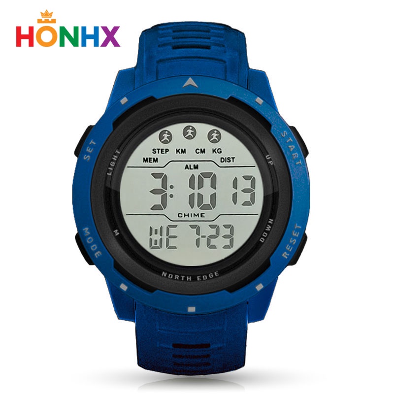 HONHX 2007 Jam Tangan Pria Digital Rubber WK-SBY