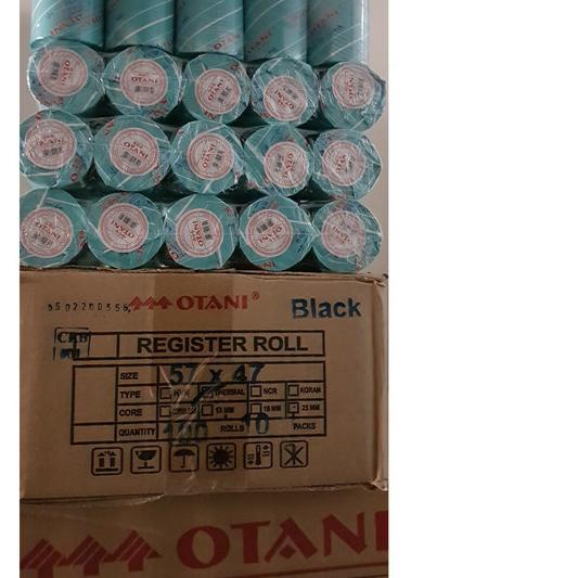 

KERTAS STRUK THERMAL OTANI 57X47 ( 1 pack isi 10 roll )
