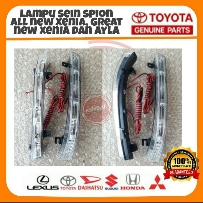 lampu sein spion Avanza Xenia/ lampu sein spion great new Avanza/ lampu sein spion Agya/ayla