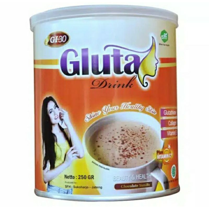 GLUTA DRINK KALENG (SUSU PEMUTIH TUBUH ORIGINAL)