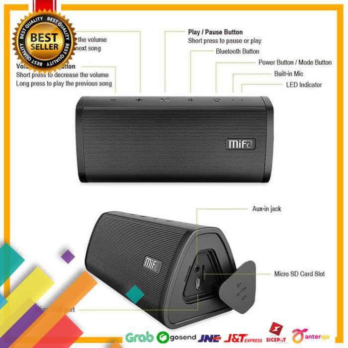 NEW.. SPEAKER XIAOMI MIFA A10 PORTABLE BLUETOOTH WIRELESS STEREO ORIGINAL - ..TERLARIS
