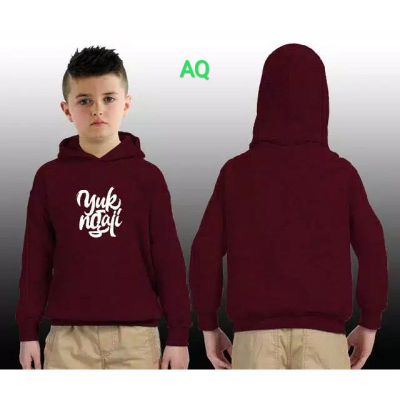 Jaket Hoodie Anak Yuk Ngaji