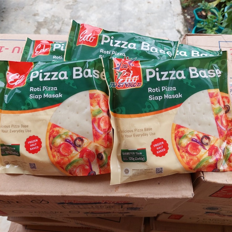 Pizza Base Edo adonan pizza tepung pizza 15 CM || STOK BARU