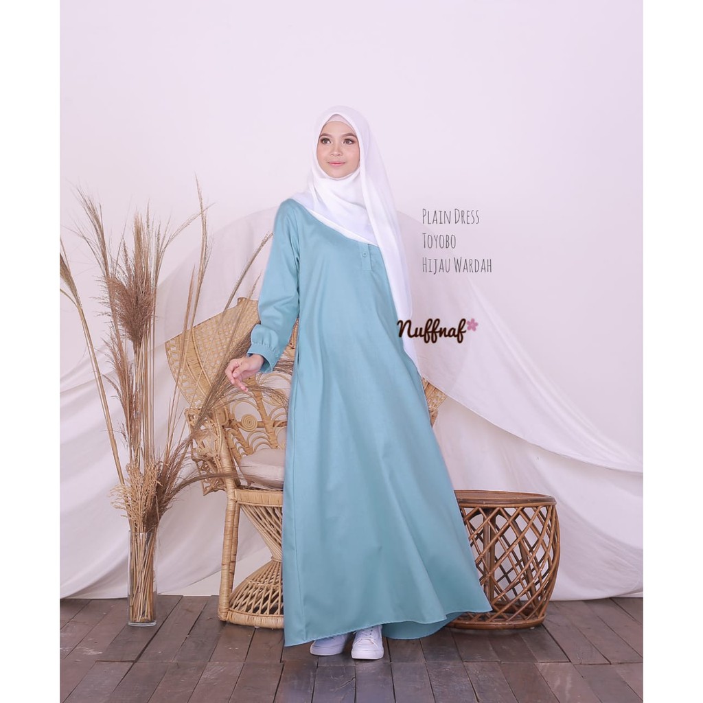 GAMIS PLAIN DRESS NUFFNAF