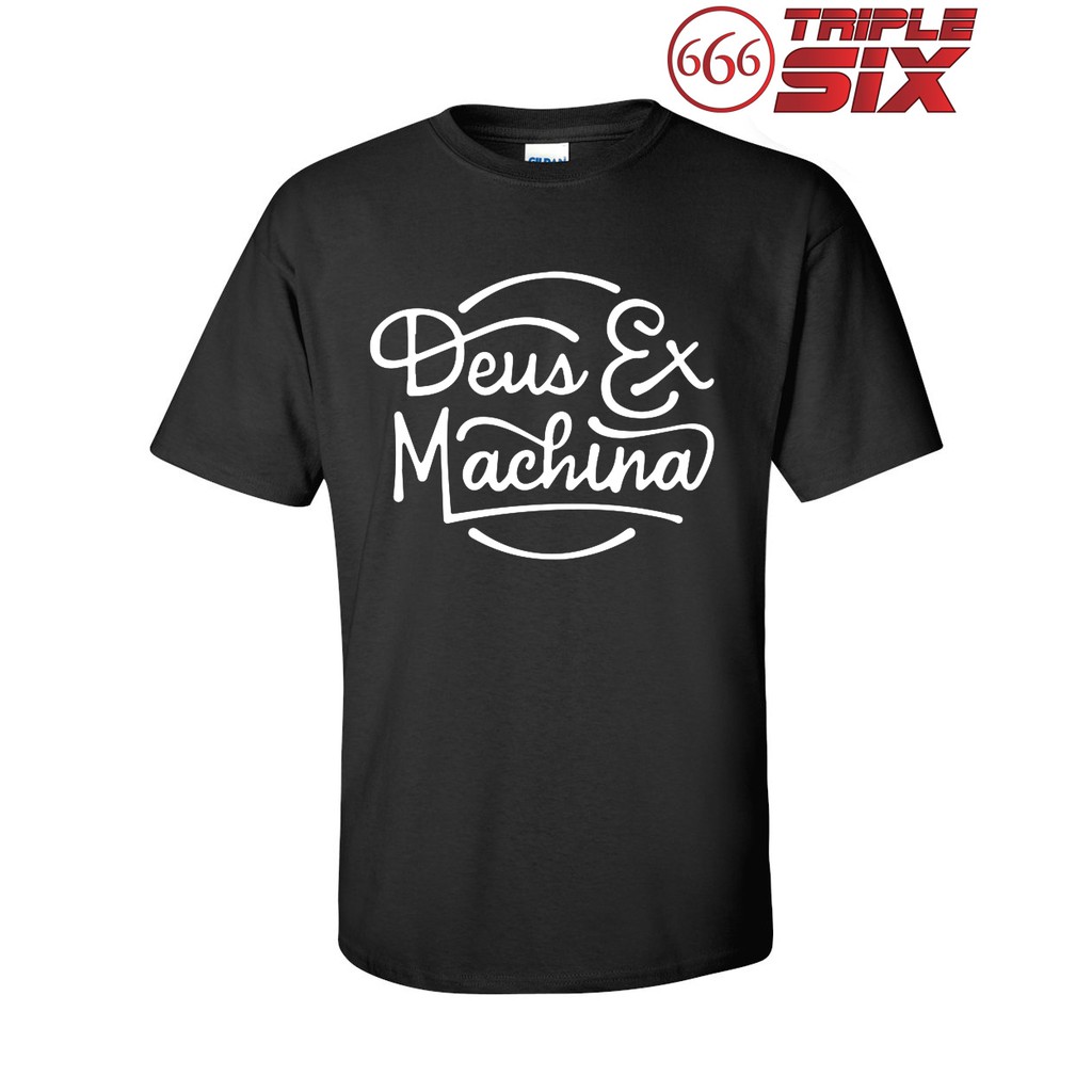 Kaos T Shirt Deus ex machina BLACK