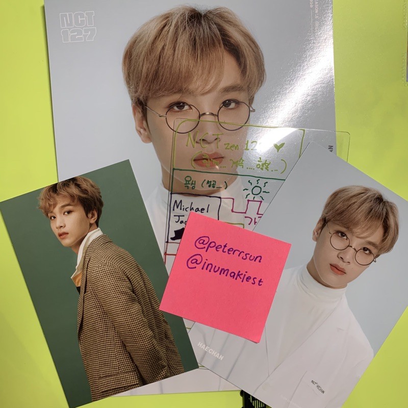 NCT HAECHAN SET SG (season greeting) 2020