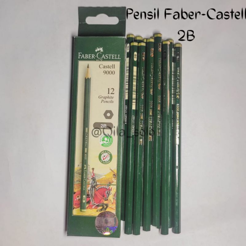 

Pensil Faber-Castell 2B Castell 9000