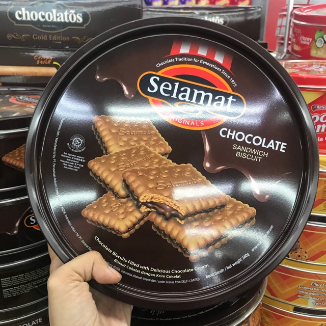 ROTI LEBARAN KALENG SELAMAT biskuit