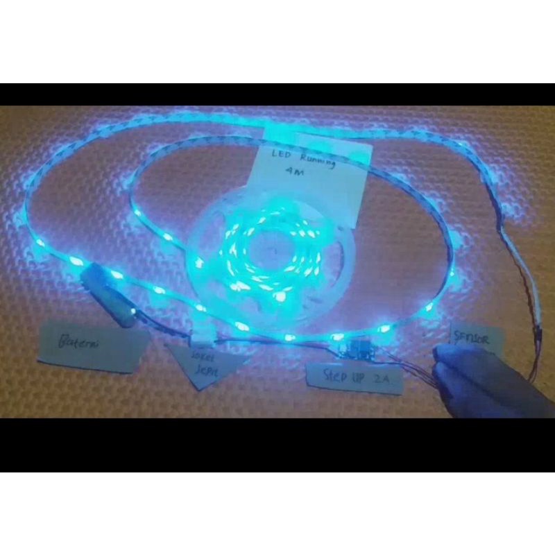 lampu layangan RGB running