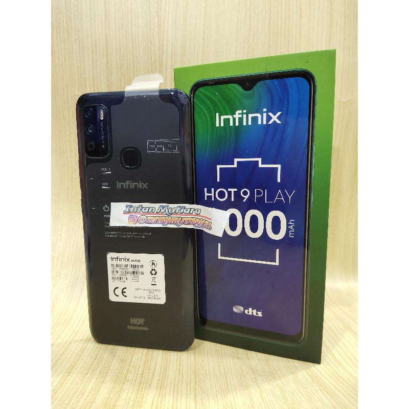 Infinix Hot 9 Play Ram 2GB / Rom 32GB (Second)