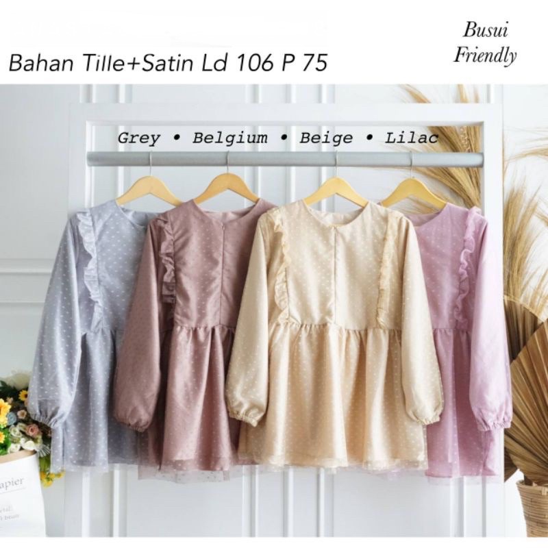 (SALE Habisin Stok) Atasan Anastasia Top