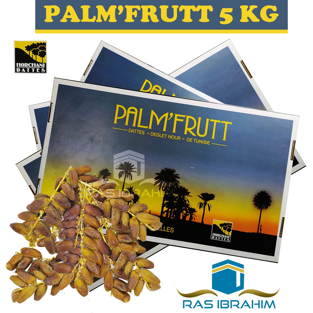 

Kurma Plam Fruit Tunisia Tangkai 5kg Super Premium