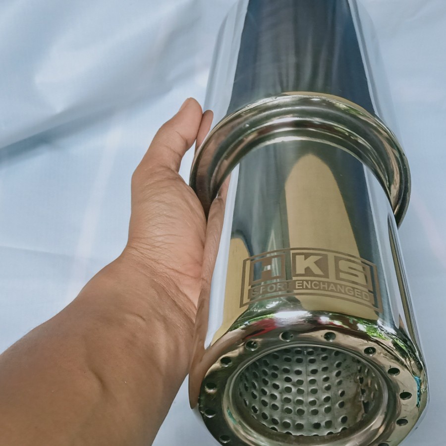 knalpot racing mobil ngebas hks gronel stenlis