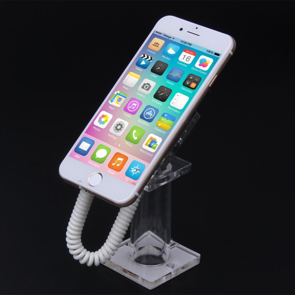 MOJITO LitterPrince Anti-Theft Spring Security Mobile Phone Display Stand Mount Holder for iPhone HTC LG