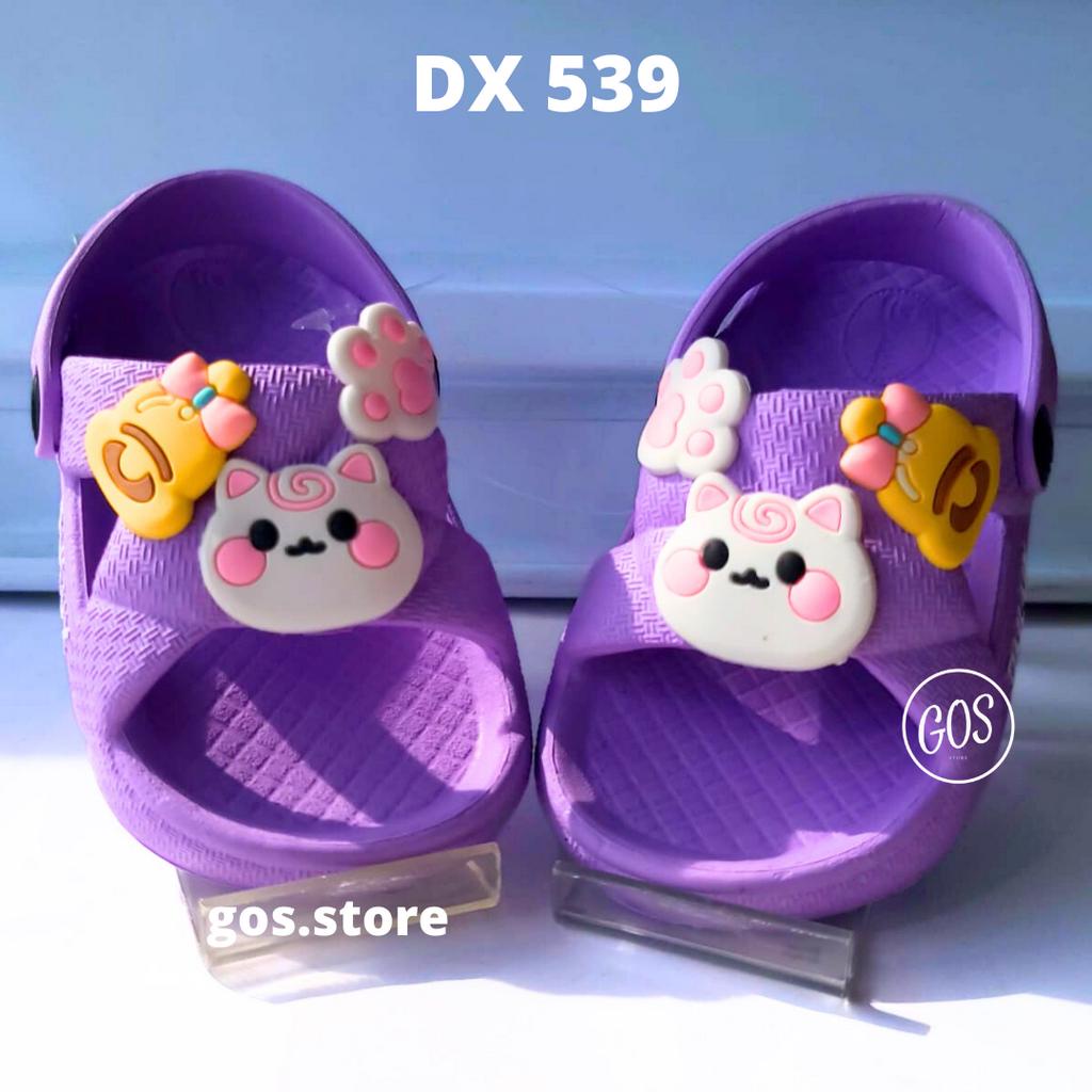 gos DULUX 539 sandal slop fuji anak perempuan 20-25 Anti air karet