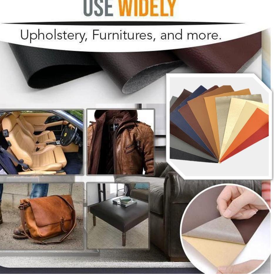 

YMOS Stiker Kulit Sofa Furnitur 20cm X 120cm - Sticker Leather Repair Patch Sofa Furniture 20cm X 120cm 599ZDAN