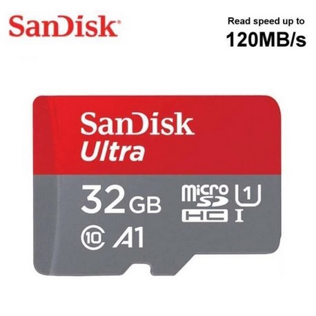 SANDISK ULTRA A1 MICRO SD 32 GB MEMORY CARD 120Mbps MEMORI HP MicroSD 32GB ORIGINAL