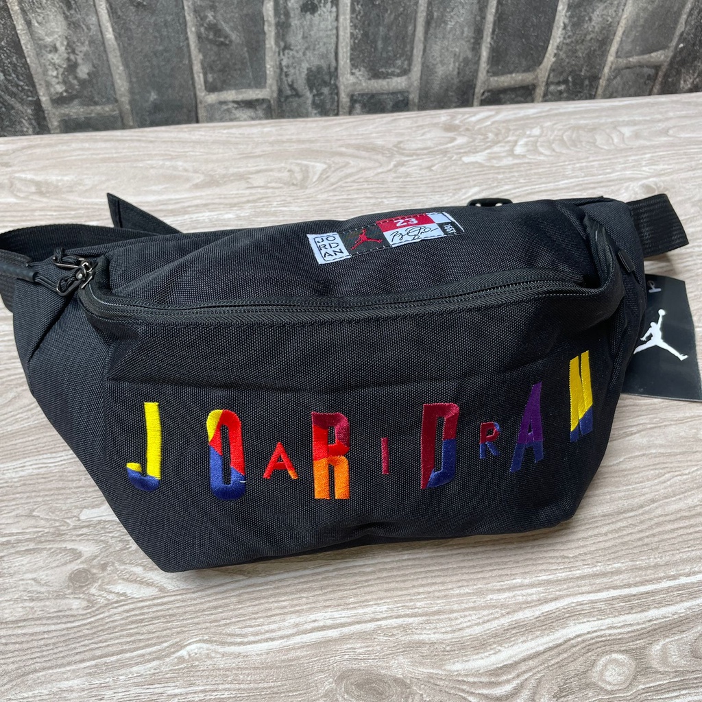 Waistbag Jordan Rainbow / Tas Jordan Tas Selempang Tas Pinggang