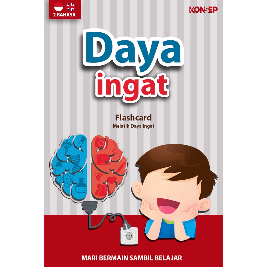 [1KG=10PCS] Konsep Flashcard Daya Ingat / Flash Card / Mainan Edukasi Kartu Pintar Anak Terlengkap