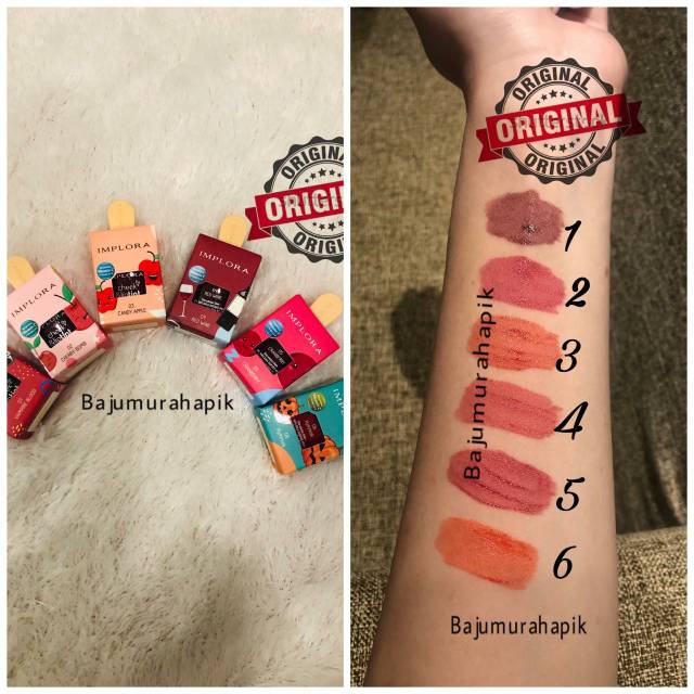 Implora Cheek and Liptint/lip tint implora